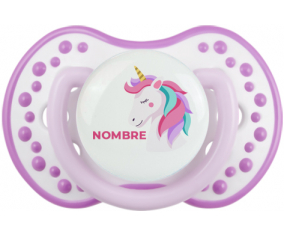 Diseño de unicornio-2 con nombre: Chupete lovi dynamic