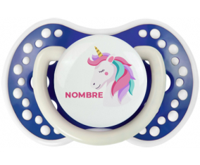 Diseño de unicornio-2 con nombre: Chupete lovi dynamic