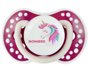 Diseño de unicornio-2 con nombre: Chupete lovi dynamic