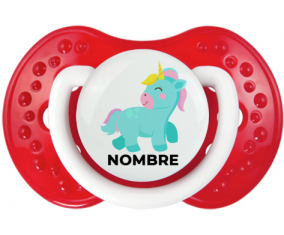 Diseño de unicornio-3 con nombre: Chupete lovi dynamic
