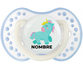 Diseño de unicornio-3 con nombre: Chupete lovi dynamic