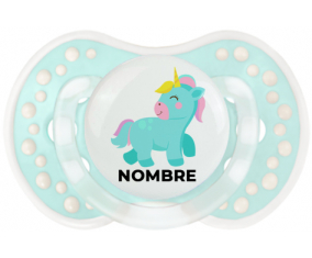 Diseño de unicornio-3 con nombre: Chupete lovi dynamic