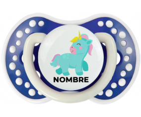Diseño de unicornio-3 con nombre: Chupete lovi dynamic