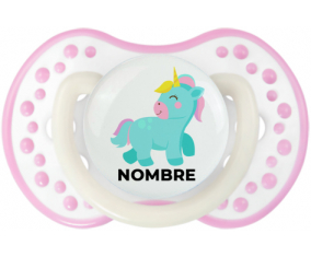 Diseño de unicornio-3 con nombre: Chupete lovi dynamic