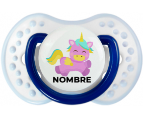Diseño de unicornio-4 con nombre: Chupete lovi dynamic