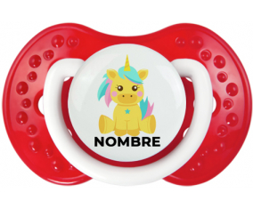 Diseño de unicornio-5 con nombre: Chupete lovi dynamic