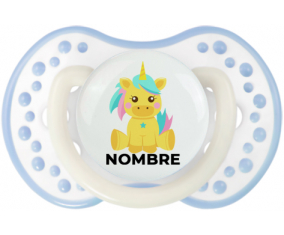 Diseño de unicornio-5 con nombre: Chupete lovi dynamic