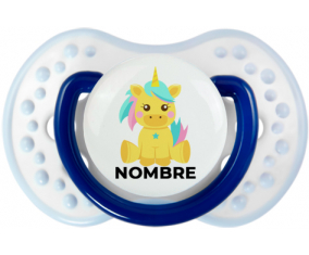 Diseño de unicornio-5 con nombre: Chupete lovi dynamic