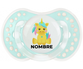 Diseño de unicornio-5 con nombre: Chupete lovi dynamic