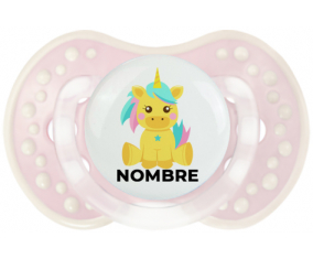 Diseño de unicornio-5 con nombre: Chupete lovi dynamic