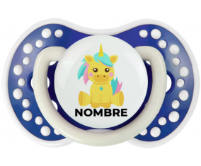 Diseño de unicornio-5 con nombre: Chupete lovi dynamic