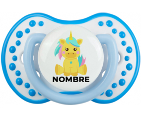 Diseño de unicornio-5 con nombre: Chupete lovi dynamic