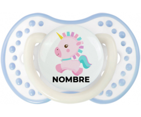 Diseño de unicornio-6 con nombre: Chupete lovi dynamic