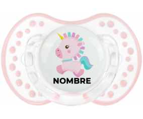 Diseño de unicornio-6 con nombre: Chupete lovi dynamic