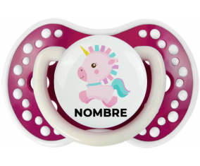 Diseño de unicornio-6 con nombre: Chupete lovi dynamic
