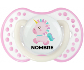 Diseño de unicornio-6 con nombre: Chupete lovi dynamic