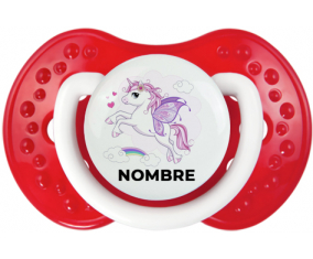 Diseño de unicornio-7 con nombre: Chupete lovi dynamic
