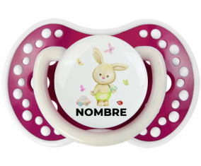 Coche mariposa conejo con nombre: Chupete lovi dynamic