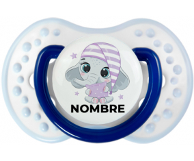 Bebé dulce elefante nocturno con nombre: Chupete lovi dynamic