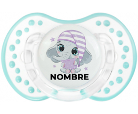 Bebé dulce elefante nocturno con nombre: Chupete lovi dynamic