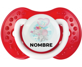 Elefante bebé encantador con nombre: Chupete lovi dynamic
