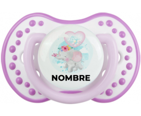 Elefante bebé encantador con nombre: Chupete lovi dynamic