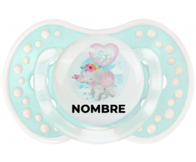 Elefante bebé encantador con nombre: Chupete lovi dynamic