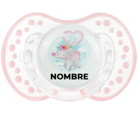 Elefante bebé encantador con nombre: Chupete lovi dynamic