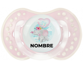 Elefante bebé encantador con nombre: Chupete lovi dynamic