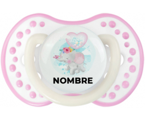Elefante bebé encantador con nombre: Chupete lovi dynamic