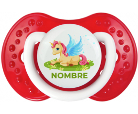 Diseño de unicornio-8 con nombre: Chupete lovi dynamic