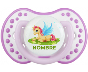 Diseño de unicornio-8 con nombre: Chupete lovi dynamic