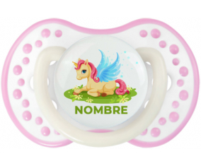 Diseño de unicornio-8 con nombre: Chupete lovi dynamic