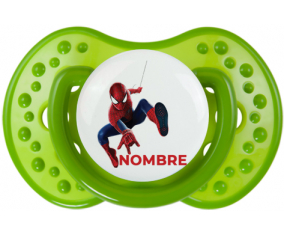 Spiderman diseño-1 con nombre: Chupete lovi dynamic personnalisée