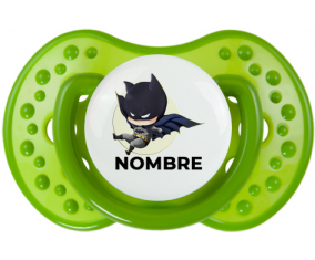 Batman kids logo diseño-1 con nombre: Chupete lovi dynamic personnalisée