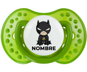 Batman kids logo diseño-2 con nombre: Chupete lovi dynamic personnalisée