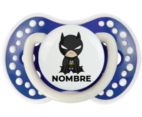 Batman kids logo diseño-2 con nombre: Chupete lovi dynamic