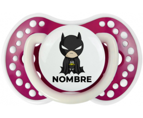 Batman kids logo diseño-2 con nombre: Chupete lovi dynamic