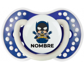 Batman kids logo diseño-3 con nombre: Chupete lovi dynamic