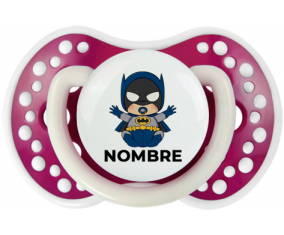 Batman kids logo diseño-3 con nombre: Chupete lovi dynamic