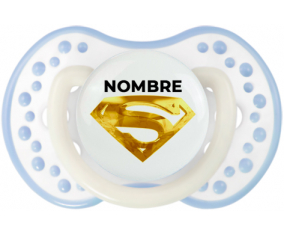 Logotipo de Golden Superman con nombre: Chupete lovi dynamic