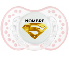 Logotipo de Golden Superman con nombre: Chupete lovi dynamic