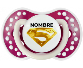 Logotipo de Golden Superman con nombre: Chupete lovi dynamic