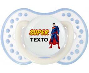 Superman con texto: Chupete lovi dynamic