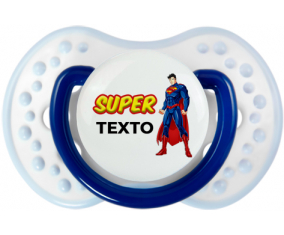 Superman con texto: Chupete lovi dynamic