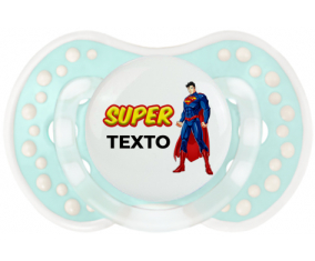 Superman con texto: Chupete lovi dynamic