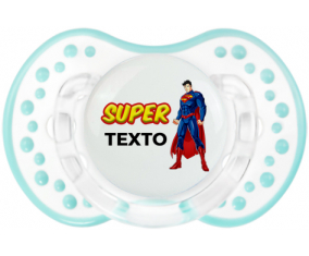 Superman con texto: Chupete lovi dynamic