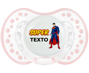 Superman con texto: Chupete lovi dynamic