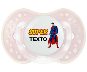 Superman con texto: Chupete lovi dynamic