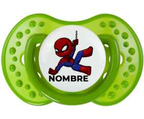 Spiderman kids diseño-1 con nombre: Chupete lovi dynamic personnalisée